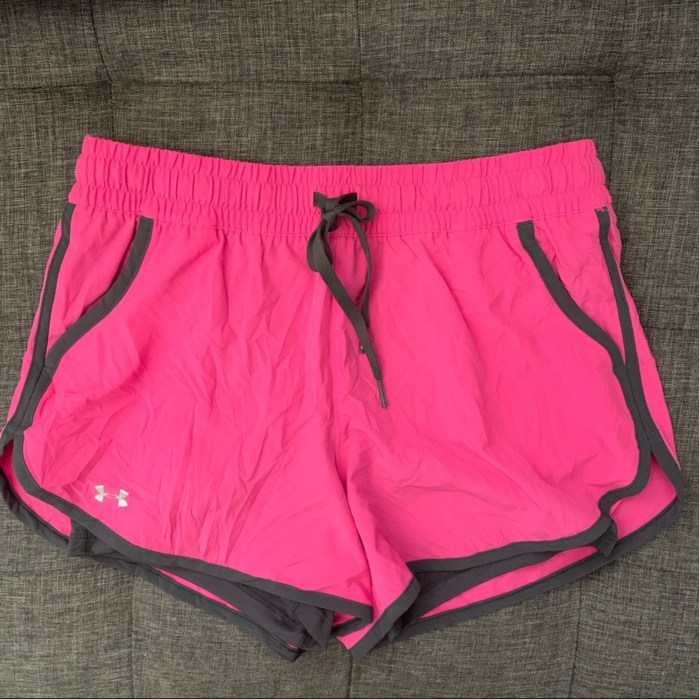 Under Armour Pink running shorts Small
